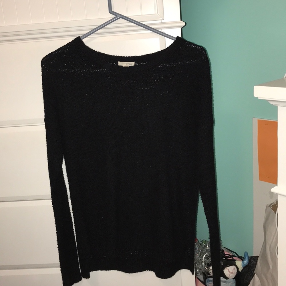 Black sweater